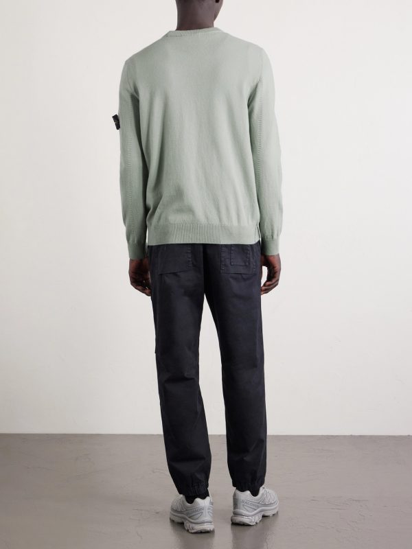 Geelong Wool Sweater - BK Geelong Wool Sweater - BK