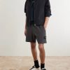 Straight-Leg Garment-Dyed Malfilé Cotton Fleece Shorts - OU Straight-Leg Garment-Dyed Malfilé Cotton Fleece Shorts - OU