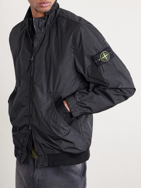 Crinkled Recycled-Nylon Jacket - CU Crinkled Recycled-Nylon Jacket - CU