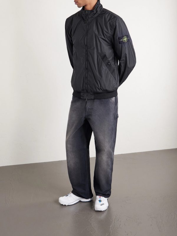 Crinkled Recycled-Nylon Jacket - OU Crinkled Recycled-Nylon Jacket - OU