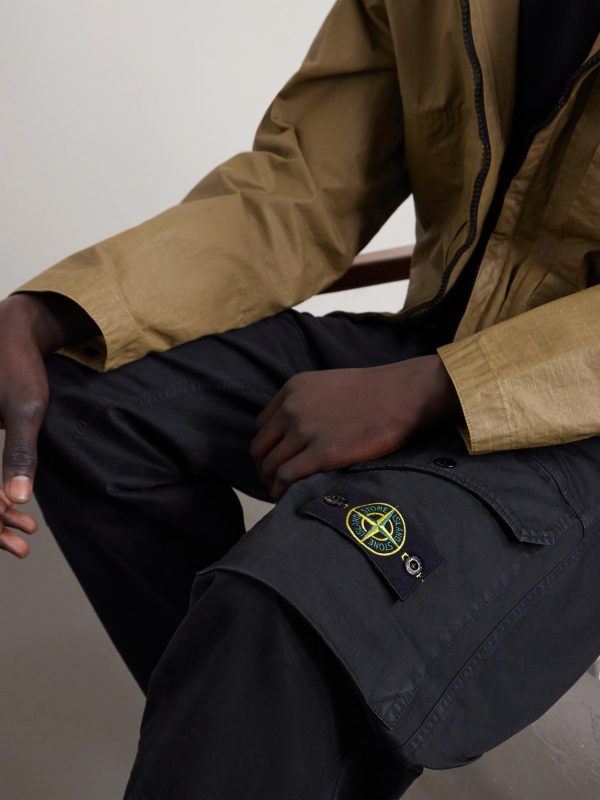 Malfilé Cotton-Blend Fleece Twill Trousers - CU Malfilé Cotton-Blend Fleece Twill Trousers - CU