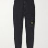 Malfilé Cotton-Blend Fleece Twill Trousers Malfilé Cotton-Blend Fleece Twill Trousers