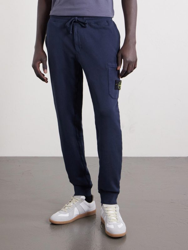 Tapered Organic Cotton Fleece Sweatpants - FR Tapered Organic Cotton Fleece Sweatpants - FR
