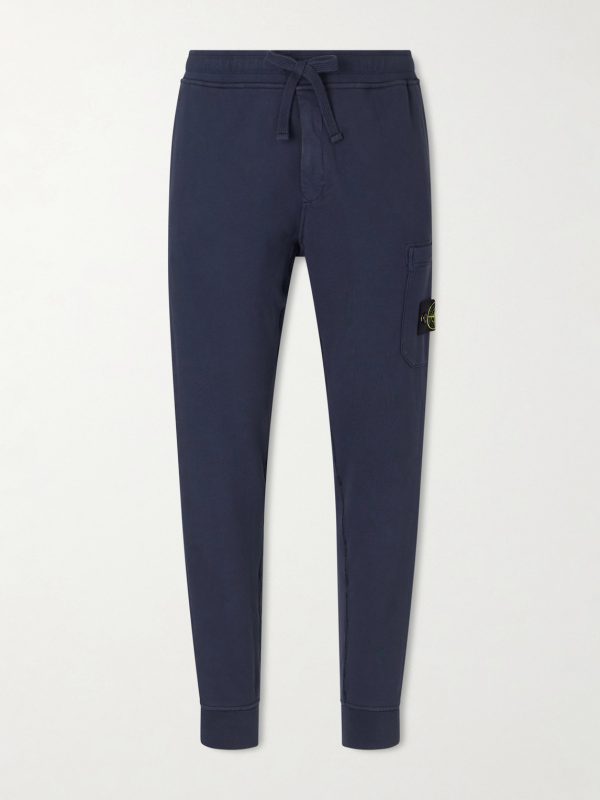 Tapered Organic Cotton Fleece Sweatpants Tapered Organic Cotton Fleece Sweatpants