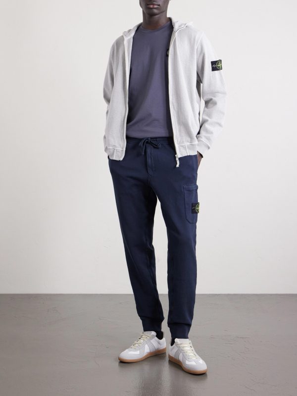Tapered Organic Cotton Fleece Sweatpants - OU Tapered Organic Cotton Fleece Sweatpants - OU