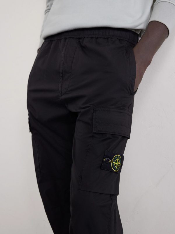Tapered Stretch-Cotton Shell Cargo Trousers - CU Tapered Stretch-Cotton Shell Cargo Trousers - CU