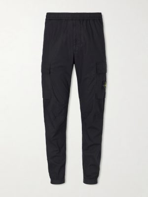 Tapered Stretch-Cotton Shell Cargo Trousers Tapered Stretch-Cotton Shell Cargo Trousers