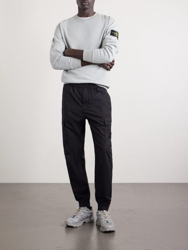 Tapered Stretch-Cotton Shell Cargo Trousers - OU Tapered Stretch-Cotton Shell Cargo Trousers - OU