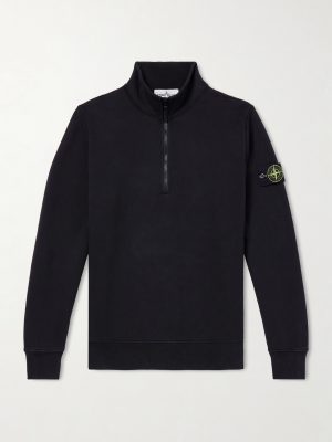 Organic Cotton Fleece Half-Zip Sweatshirt Organic Cotton Fleece Half-Zip Sweatshirt