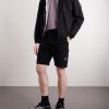 Straight-Leg Garment-Dyed Cotton-Fleece Drawstring Shorts - OU Straight-Leg Garment-Dyed Cotton-Fleece Drawstring Shorts - OU