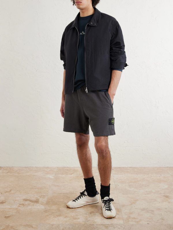 Logo-Embroidered Cotton-Jersey T-Shirt - OU