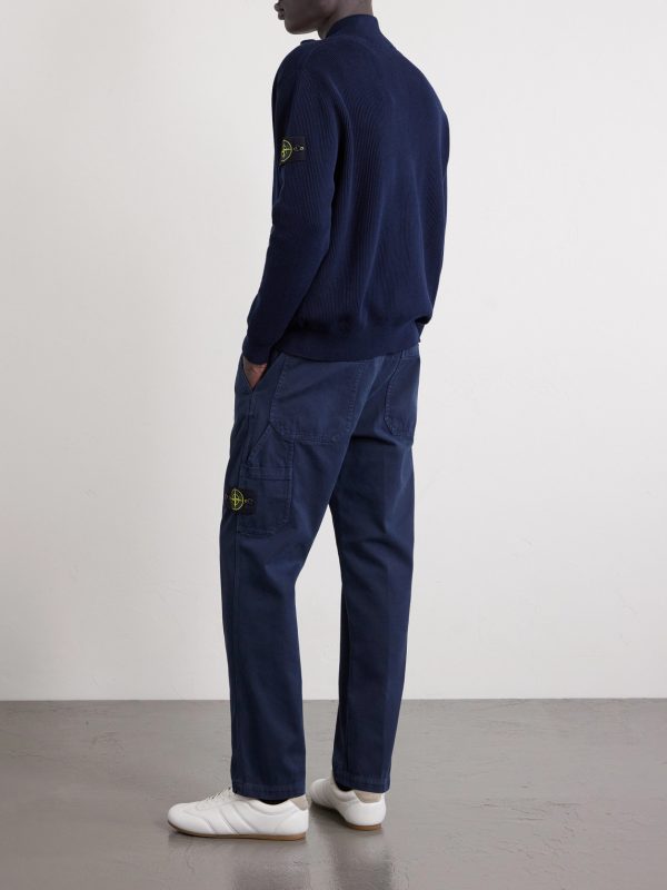 Straight-Leg Organic Panama Cotton Trousers - BK