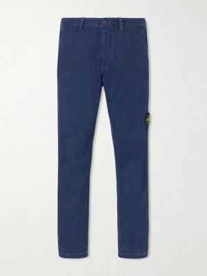 Straight-Leg Organic Panama Cotton Trousers