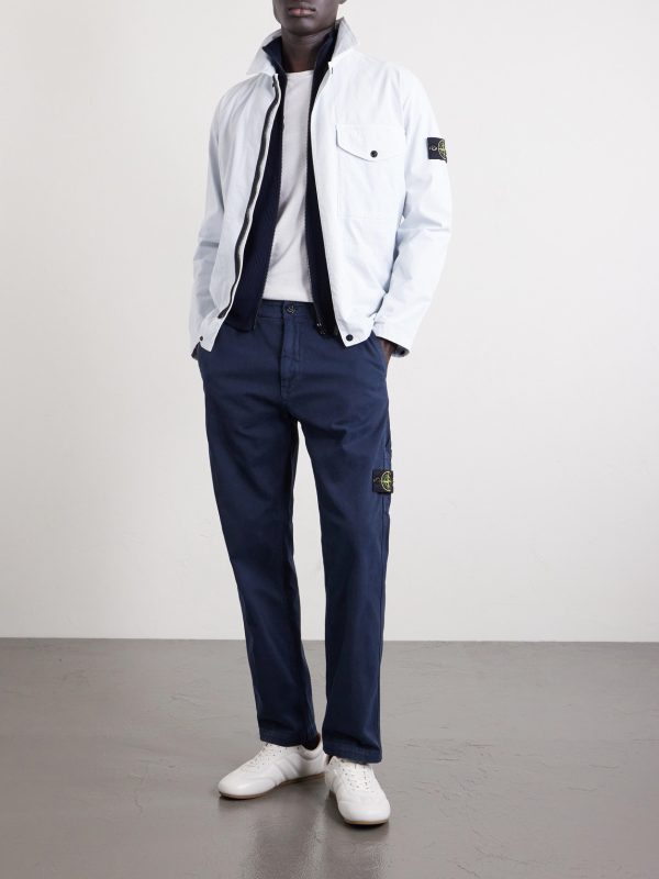 Straight-Leg Organic Panama Cotton Trousers - OU