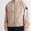 Garment-Dyed Stretch-Cotton Tela Paracadute Jacket - FR