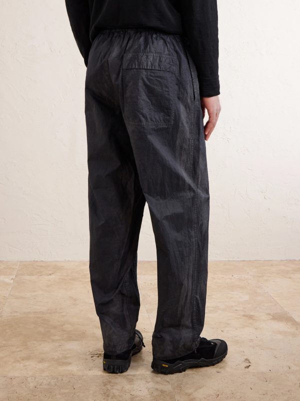 Tapered Reflective Nylon Trousers - BK