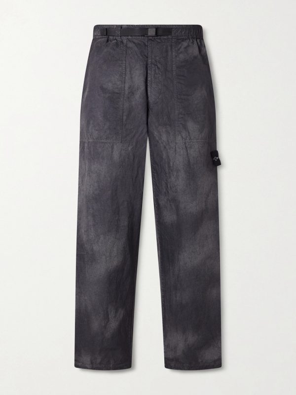 Tapered Reflective Nylon Trousers