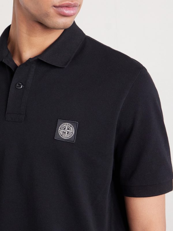 Stretch Cotton-Blend Piqué Polo Shirt - CU Stretch Cotton-Blend Piqué Polo Shirt - CU