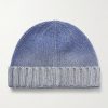 Dégradé Cotton-Chenille Beanie - BK Dégradé Cotton-Chenille Beanie - BK
