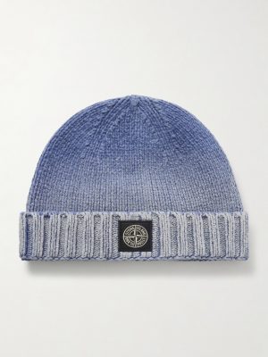 Dégradé Cotton-Chenille Beanie