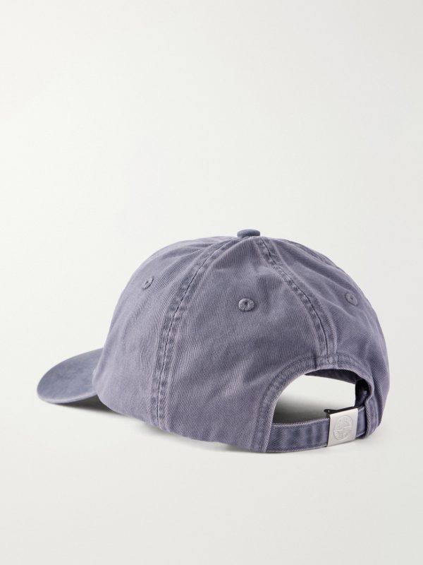 Logo-Embroidered Cotton-Gabardine Baseball Cap - BK Logo-Embroidered Cotton-Gabardine Baseball Cap - BK