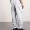 Tapered Reflective Organic Cotton Fleece Sweatpants - BK Tapered Reflective Organic Cotton Fleece Sweatpants - BK