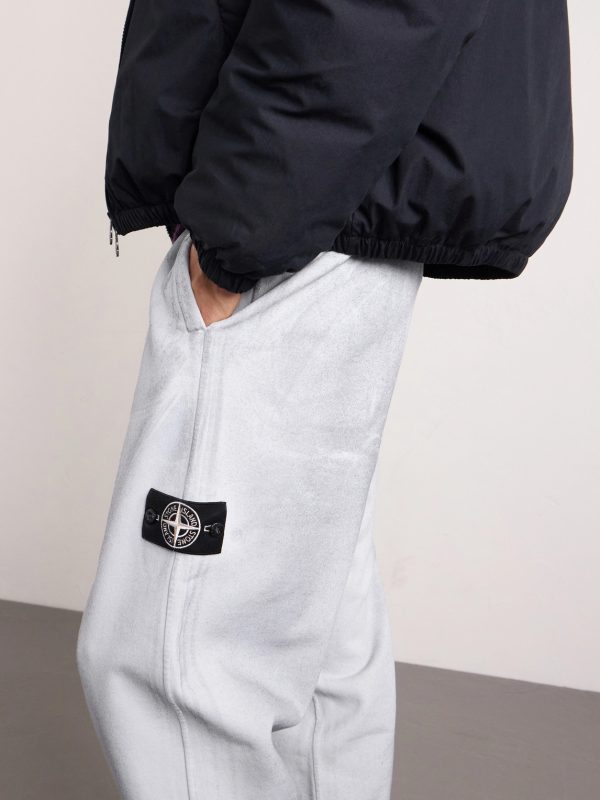 Tapered Reflective Organic Cotton Fleece Sweatpants - CU Tapered Reflective Organic Cotton Fleece Sweatpants - CU