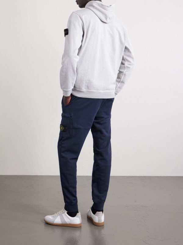 Malfilé Cotton Fleece Zip-Up Hoodie - BK Malfilé Cotton Fleece Zip-Up Hoodie - BK