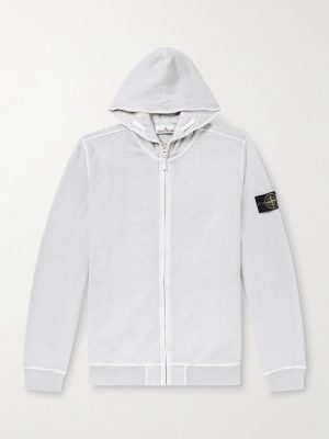 Malfilé Cotton Fleece Zip-Up Hoodie Malfilé Cotton Fleece Zip-Up Hoodie