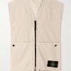 Padded Garment-Dyed Organic Panama Cotton Gilet Padded Garment-Dyed Organic Panama Cotton Gilet