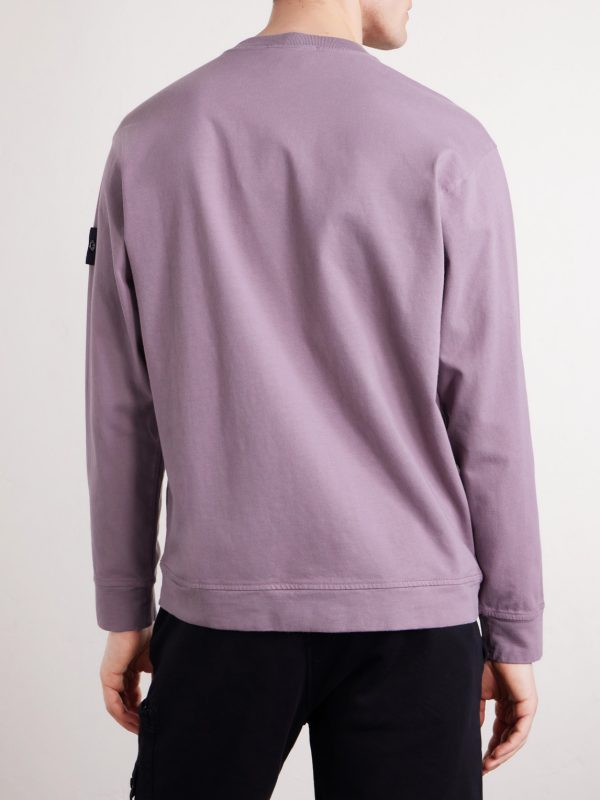 Organic Cotton-Jersey Sweatshirt - BK Organic Cotton-Jersey Sweatshirt - BK