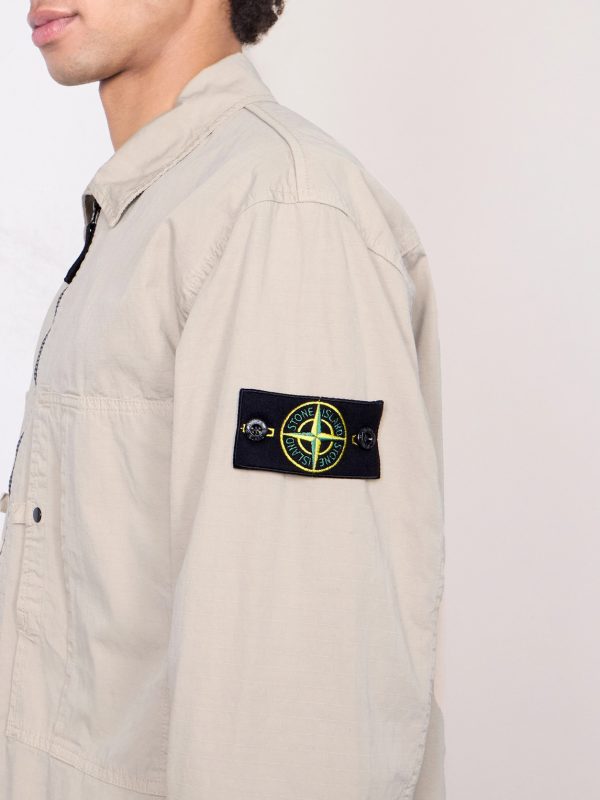 Mercerised Cotton-Ripstop Overshirt - CU Mercerised Cotton-Ripstop Overshirt - CU