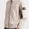 Mercerised Cotton-Ripstop Overshirt - FR Mercerised Cotton-Ripstop Overshirt - FR