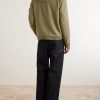 Organic Cotton and Nylon-Blend Zip-Up Hoodie - BK