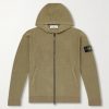 Organic Cotton and Nylon-Blend Zip-Up Hoodie