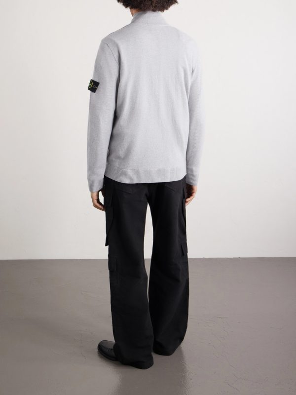 Geelong Wool Half-Zip Sweater - BK Geelong Wool Half-Zip Sweater - BK