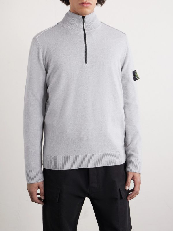 Geelong Wool Half-Zip Sweater - FR Geelong Wool Half-Zip Sweater - FR