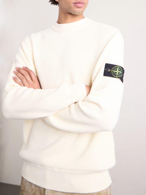 Ribbed Organic Cotton Sweater - CU Ribbed Organic Cotton Sweater - CU