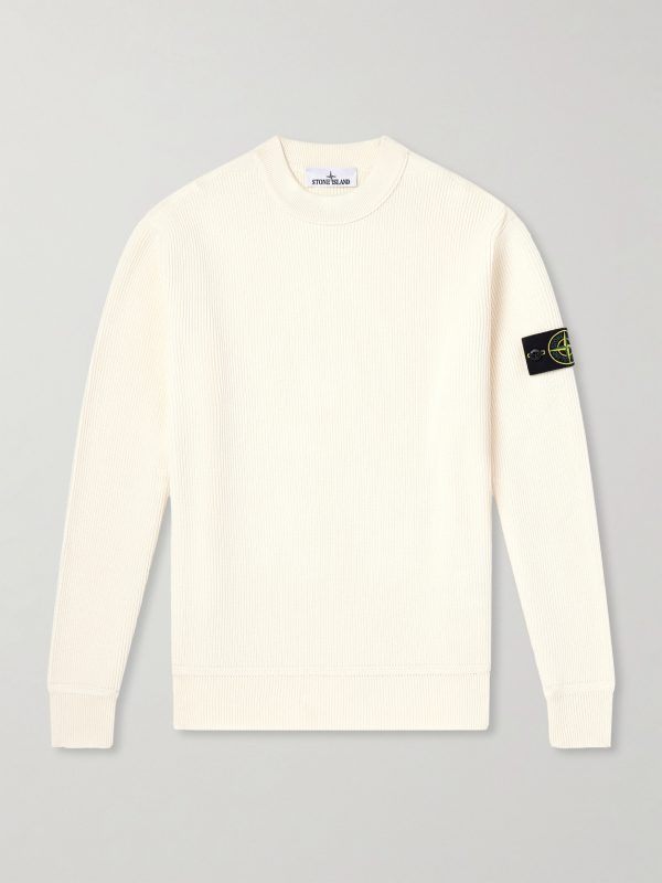 Ribbed Organic Cotton Sweater Ribbed Organic Cotton Sweater