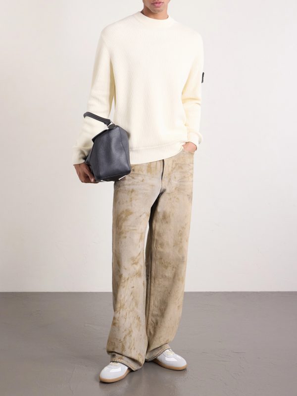 Ribbed Organic Cotton Sweater - OU Ribbed Organic Cotton Sweater - OU