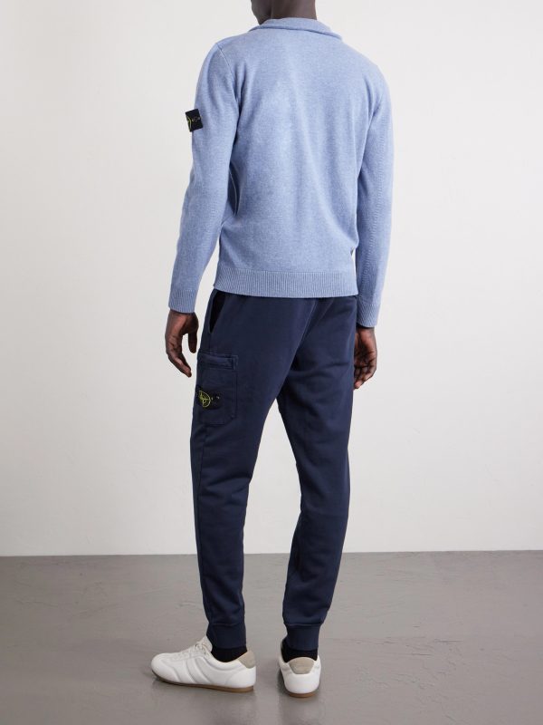 Geelong Wool Half-Zip Sweater - BK Geelong Wool Half-Zip Sweater - BK
