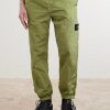 Tapered Crinkled Recycled-Nylon Metal Trousers - FR