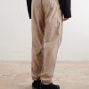 Tapered Cotton-Blend Tela Trousers - BK
