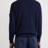 Ribbed-Knit Organic Cotton Zip-Up Cardigan - BK