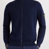 Ribbed-Knit Organic Cotton Zip-Up Cardigan - FR