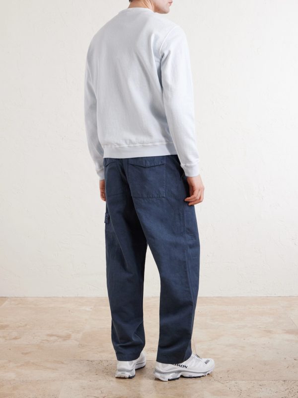 Logo-Appliquéd Cotton-Jersey Sweatshirt - BK