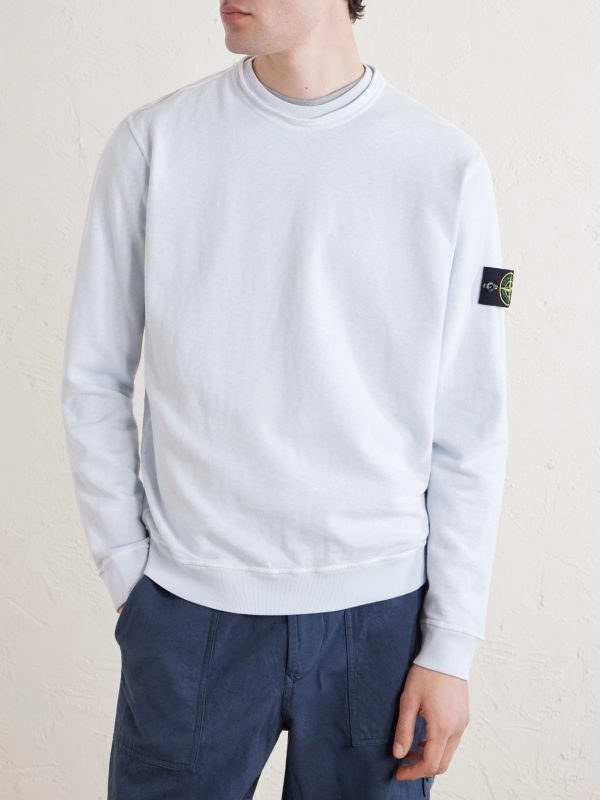 Logo-Appliquéd Cotton-Jersey Sweatshirt - FR