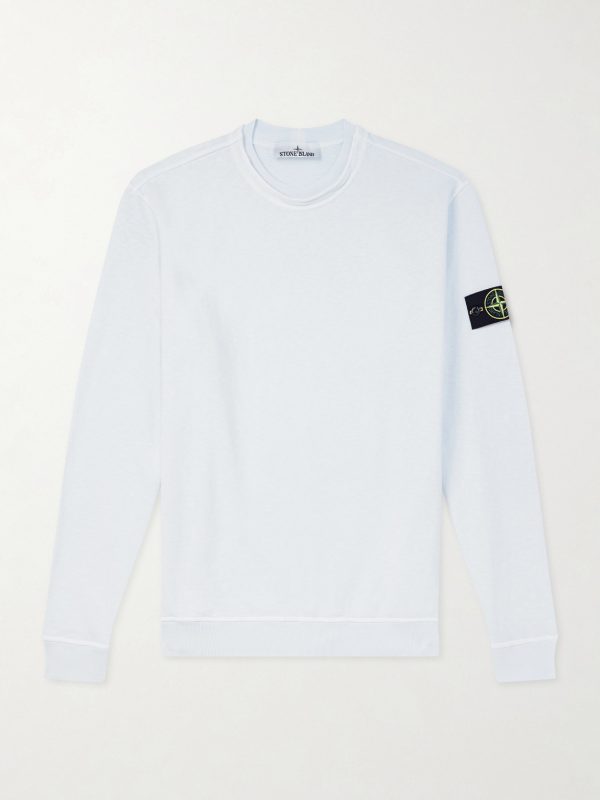 Logo-Appliquéd Cotton-Jersey Sweatshirt