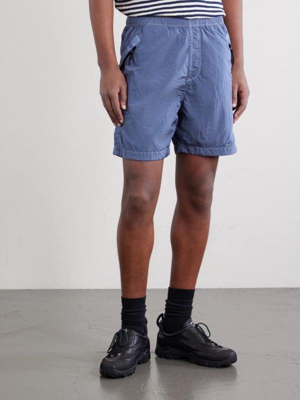 Straight-Leg Logo-Appliquéd ECONYL® Shorts - FR Straight-Leg Logo-Appliquéd ECONYL® Shorts - FR