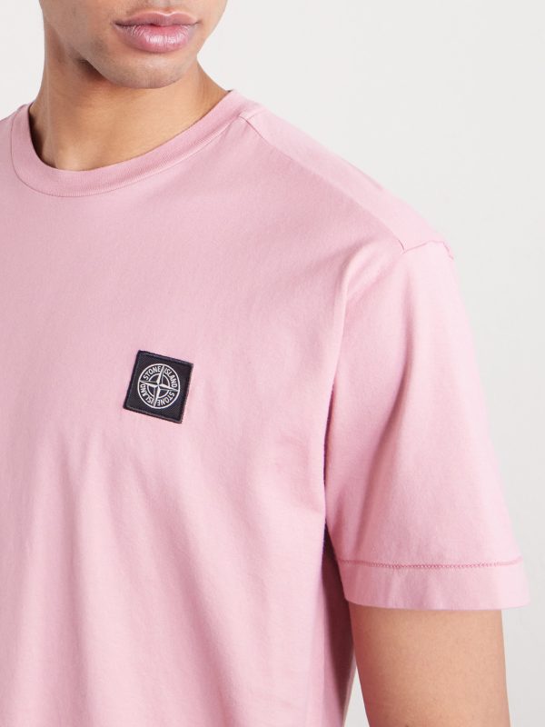 Logo-Appliquéd Garment-Dyed Cotton-Jersey T-Shirt - CU Logo-Appliquéd Garment-Dyed Cotton-Jersey T-Shirt - CU
